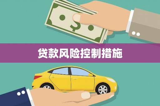 淮阳贷款风险控制措施