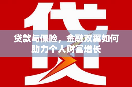 莱山贷款与保险，金融双翼如何助力个人财富增长