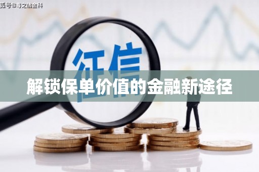 林西解锁保单价值的金融新途径