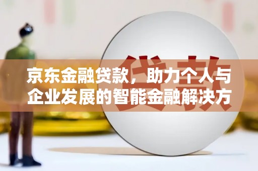 芦淞京东金融贷款，助力个人与企业发展的智能金融解决方案