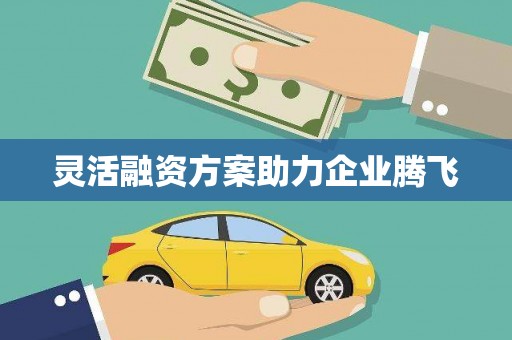 安居灵活融资方案助力企业腾飞