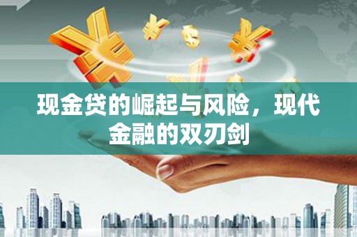 武川现金贷的崛起与风险，现代金融的双刃剑