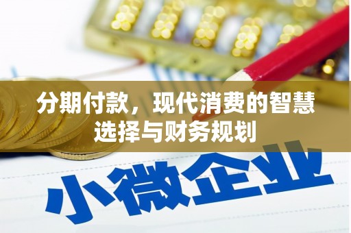 阿巴嘎旗分期付款，现代消费的智慧选择与财务规划