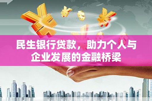 迭部民生银行贷款，助力个人与企业发展的金融桥梁