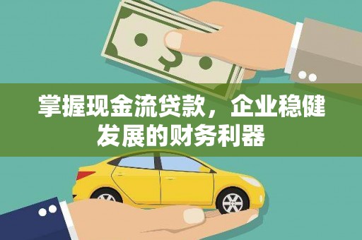 雨城掌握现金流贷款，企业稳健发展的财务利器