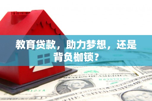田阳教育贷款，助力梦想，还是背负枷锁？