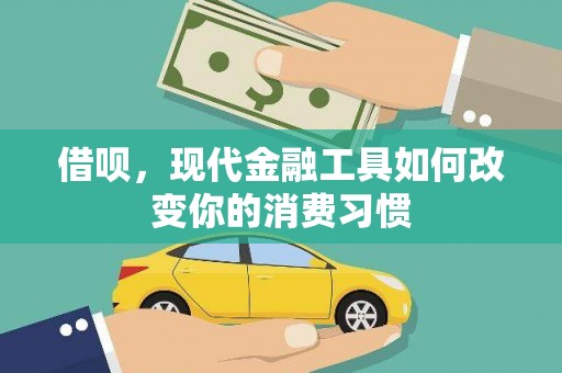 山上借呗，现代金融工具如何改变你的消费习惯