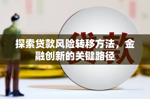 高坪探索贷款风险转移方法，金融创新的关键路径