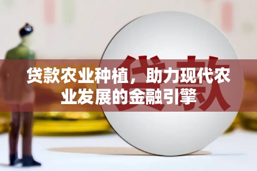 横沥贷款农业种植，助力现代农业发展的金融引擎