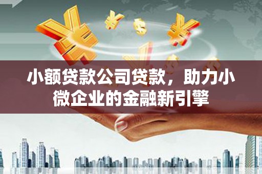 简阳小额贷款公司贷款，助力小微企业的金融新引擎