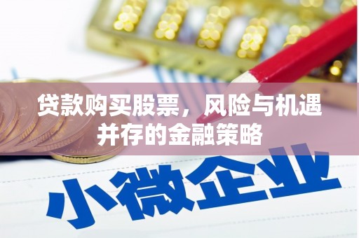 牟定贷款购买股票，风险与机遇并存的金融策略