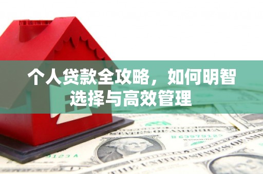 隆回个人贷款全攻略，如何明智选择与高效管理