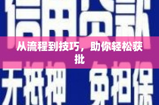 宜州从流程到技巧，助你轻松获批