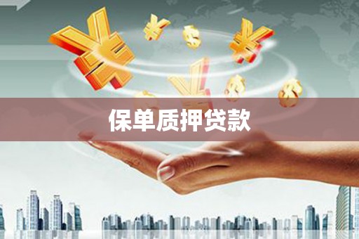 玉树保单质押贷款