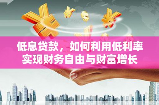 维西低息贷款，如何利用低利率实现财务自由与财富增长